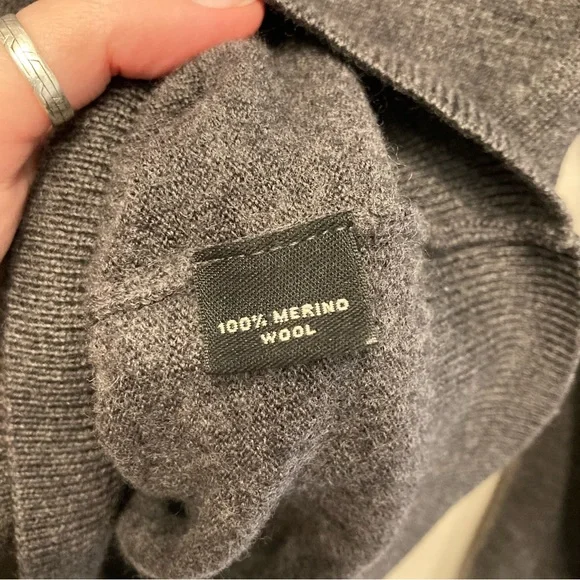 Murano Grey Wool Sweater - Picture 12 of 14